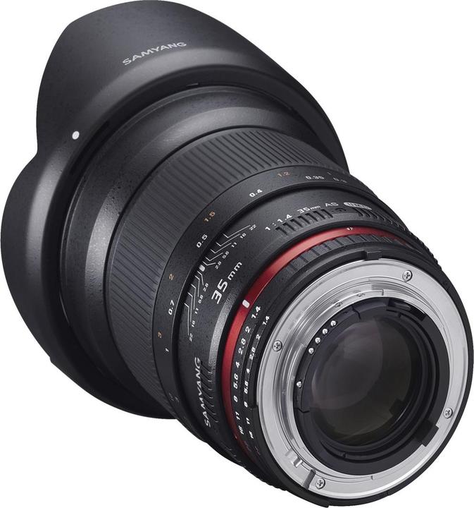 Image du produit Samyang 35mm f/1.4 Canon EF AE (Canon EF-S, Canon EF, APS-C / DX, Plein format)