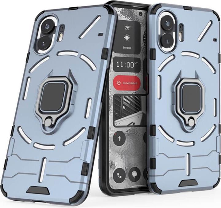 Produktbild Cover-Discount Nothing Phone (2) - Armor Case mit Kickstand blau (Nothing Phone (2))