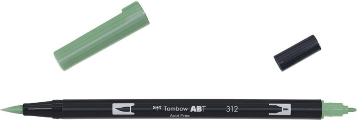 Actual product image Tombow ABT Dual Brush Pen (Green, 2 x)
