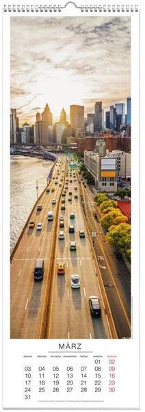 Produktbild New York Panoramakalender 2025 (Deutsch)