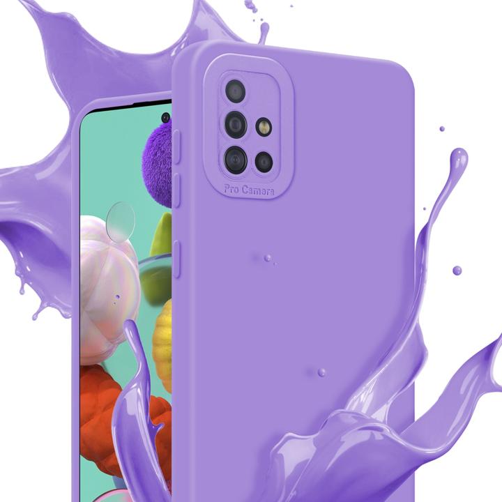 Actual product image Cadorabo Case for Samsung Galaxy A51 4G / M40s in TPU Fluid LM162 Style (Samsung Galaxy M40s)