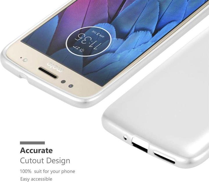 Actual product image Cadorabo TPU Matt Metallic Cover (Motorola Moto G5S)