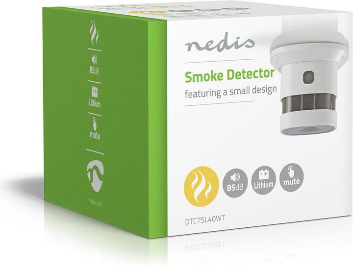Actual product image Nedis Smoke detector | Battery operated | Battery life up to