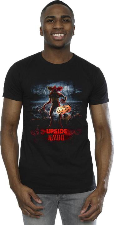 Immagine prodotto Netflix Stranger Things Pumpkin Upside Down Maglietta Uomo (3XL)