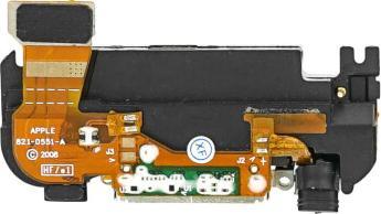 Actual product image OEM Lower Dock Assembly - White - for iPhone 3G (iphone 3G)