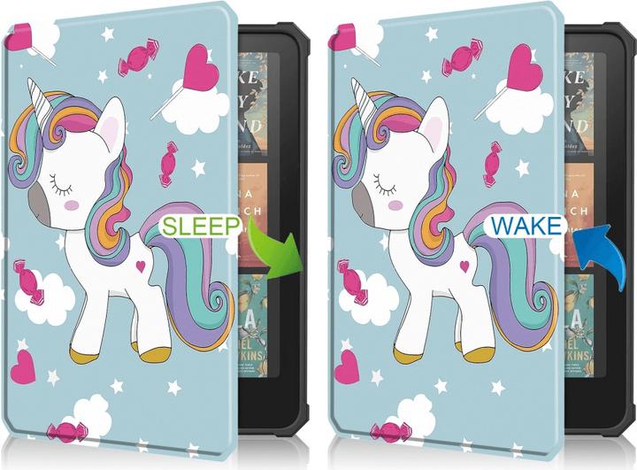 Cover-Discount Kindle Paperwhite 2024 - Smart Cover Hülle mit Motiv (Amazon Kindle Paperwhite (2024))