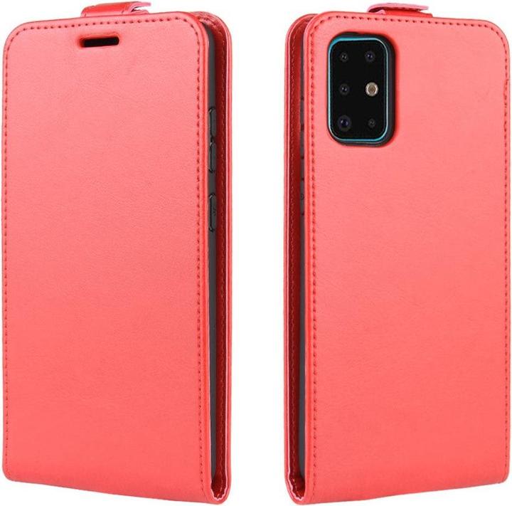 Produktbild Cover-Discount Galaxy S20+ Plus - Klassisches Leder Flip Case vertikal rot (Samsung Galaxy S20+)