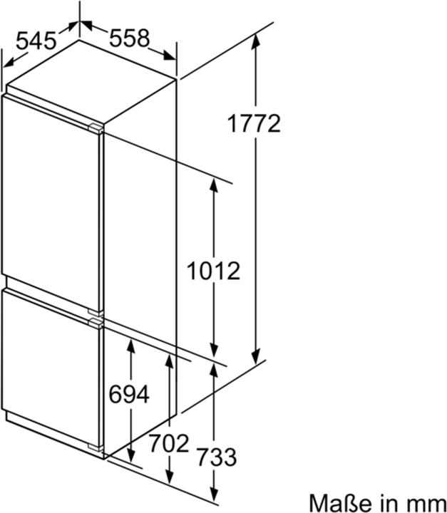 Actual product image Bosch Hausgeräte KIS86AFE0 (266 l)
