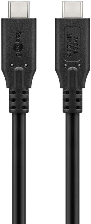 Image du produit Goobay USB type C - USB type C (3 m, USB 4.0, 100 W)