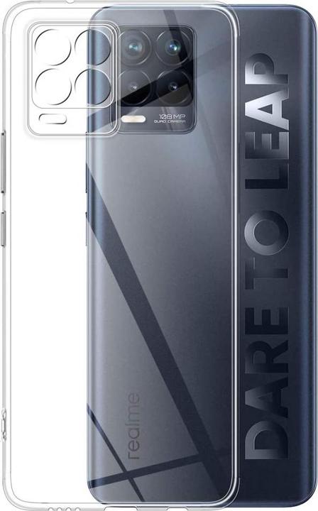 Actual product image Screenguard Realme 8 Pro Flexible TPU Clear Case (Realme 8 Pro)