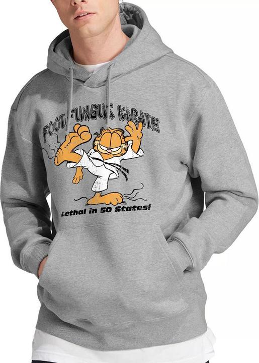 Immagine prodotto Garfield Foot Fungus Karate Felpa con Cappuccio Uomo (S)