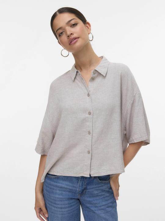 Produktbild Vero Moda Vmlinn 2/4 Short Shirt Wvn Noos (L)