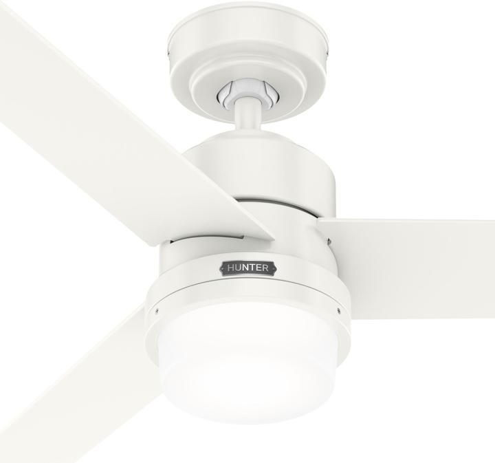 Actual product image Hunter Fans Deckenventilator Greenville Weiss mit Licht (39 dB)