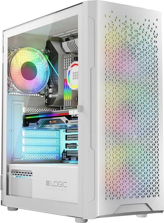 Logic ARAMIS ARGB MINIDI USB 3.0 Enclosure White (ATX)