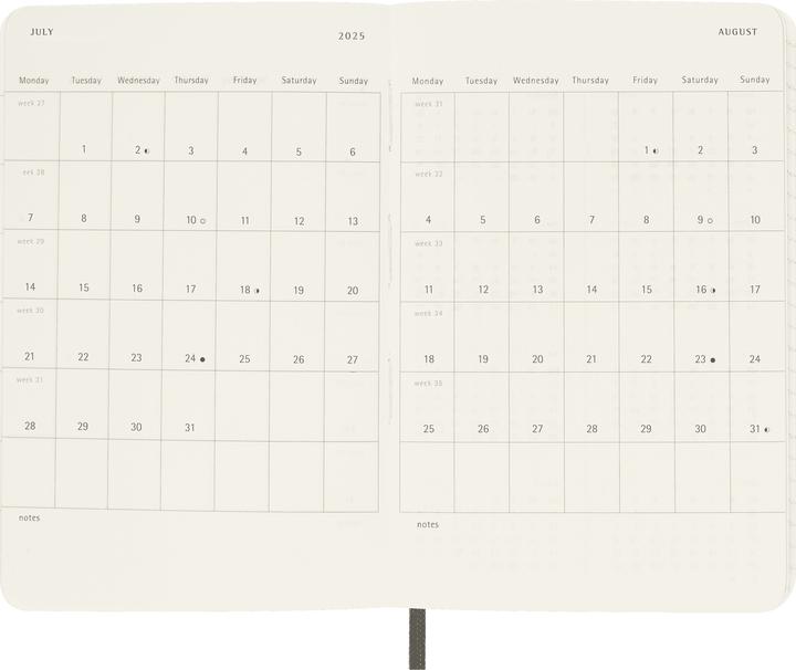 Actual product image Moleskine Notebook (A6, Pocket, English)