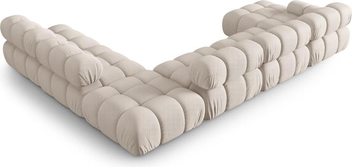 Actual product image Micadoni Modular Panoramic Right Corner Sofa, "Bellis", 7 Seats, 376x282x70Made in Europe (Sofa landscape)