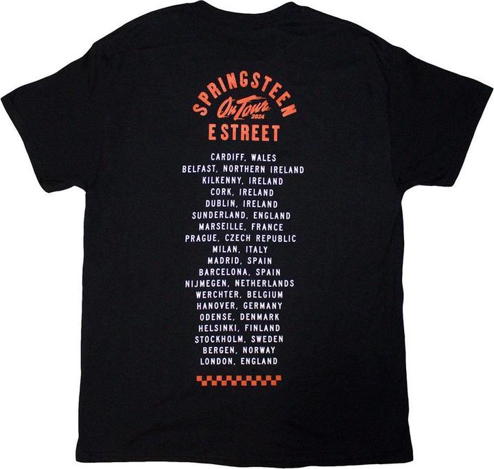 Produktbild Bruce Springsteen Tour '24 TShirt Rückseitiger Aufdruck (L)