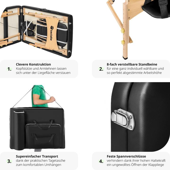 Image du produit tectake Table de massage