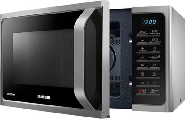 Actual product image Samsung HH Microwave 900W/28 litre - MC28H5015CS/EN *silver* (28 l)