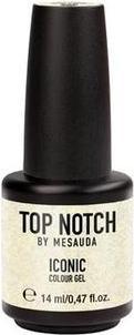 Actual product image Mesauda Top Notch Iconic 296 Go Bananas 14ml Semi-Permanent Nail Polish (Go Bananas, Top coat)