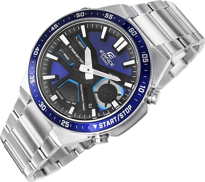 Immagine prodotto Casio Edificio (Orologio digitale, Orologio da polso analogico, Lunetta girevole, Orologio radiocontrollato, Orologio sub, 47 mm)