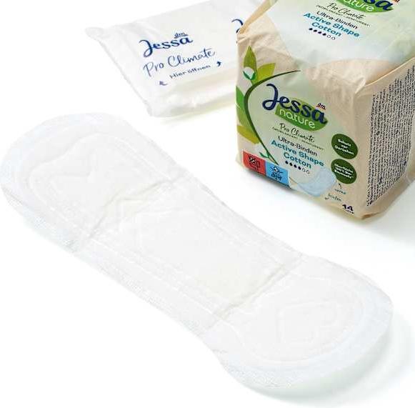 Produktbild dm Jessa Ultra-Binden Nature Active Shape