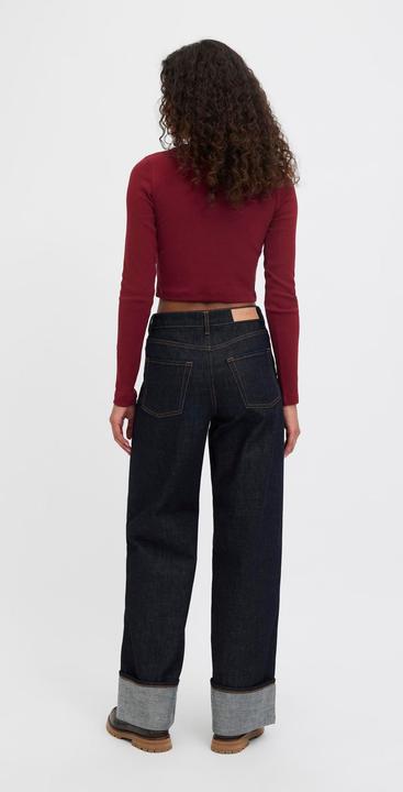 Actual product image JJXX Jxfeline Str Ls Rib Tee Jrs Noos (L)