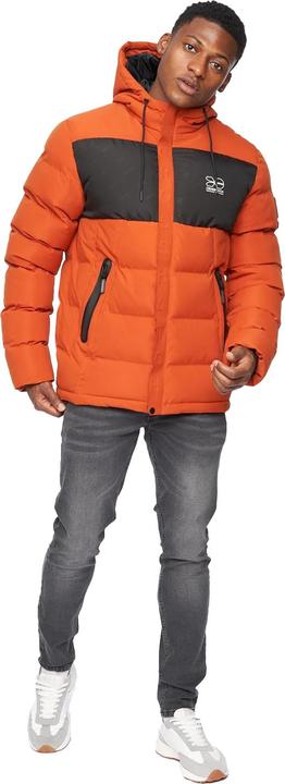 Actual product image Crosshatch Mens Tenthley Embossed Padded Jacket (XL)