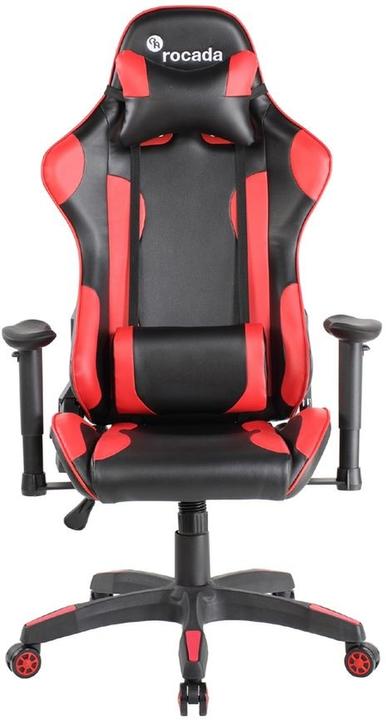 Actual product image Rocada Professional gaming chair red