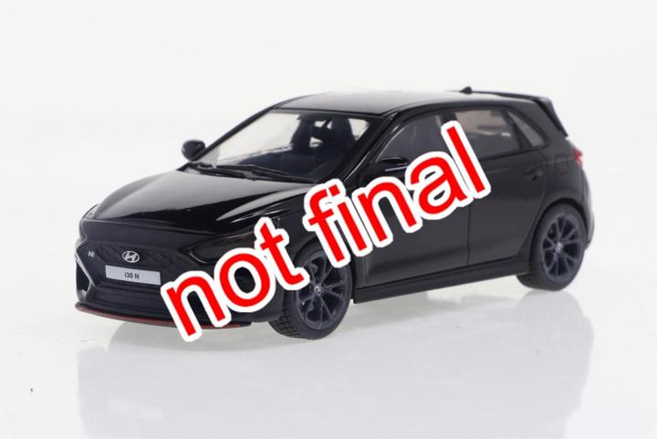 Actual product image Solido 1:43 Hyundai i30N 2022 black