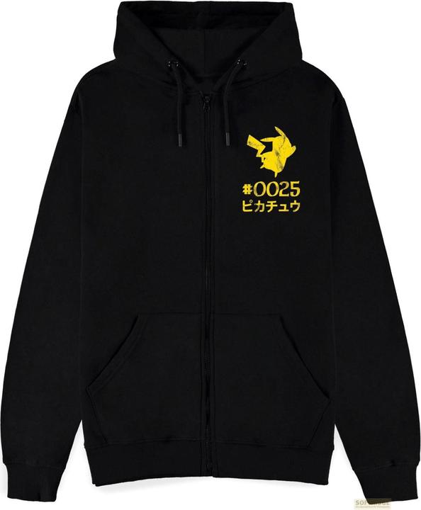 Difuzed Pokémon - Pikachu Thunderstrike Zipper Hoodie - 2XL (XXL)