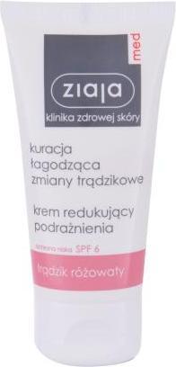 Ziaja Med Acne Treatment Soothing SPF6 Day Cream - Day cream for problematic skin (50 ml, Tagescreme, Bis SPF 10)