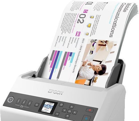Actual product image Epson WorkForce DS-730N (USB, RJ45)