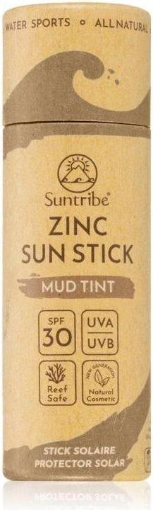Image du produit Suntribe Bio-Sonnenstift Tinted (Crème solaire visage, Stick solaire, SPF 30, 33 ml, 30 g)