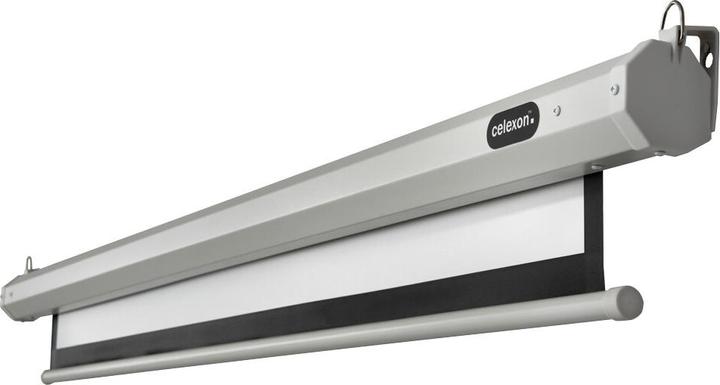 Actual product image Celexon Economy electric screen - screen - ceiling mounting possible, suitable for wall mounting (120", 1:1)