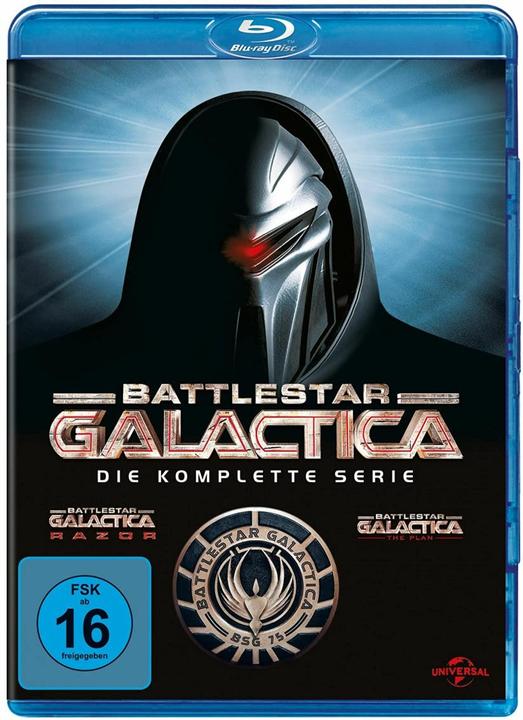 Battlestar Galactica The complete series (Blu-ray, 2004, German, English)