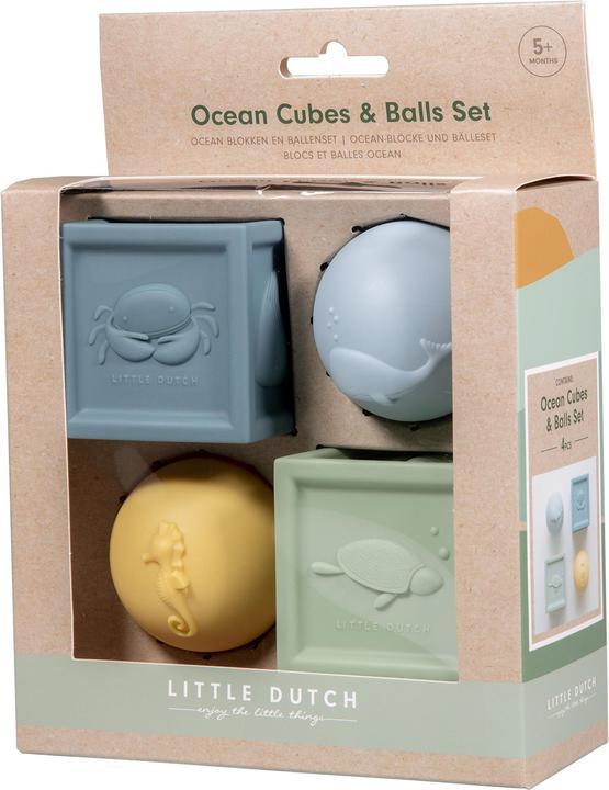 Produktbild Rubo Toys Little Dutch Ocean-Blöcke / Bälleset
