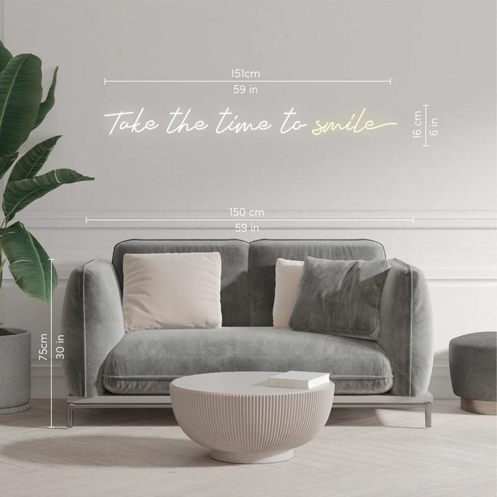 Produktbild YellowPop Smiley Take the time to smile