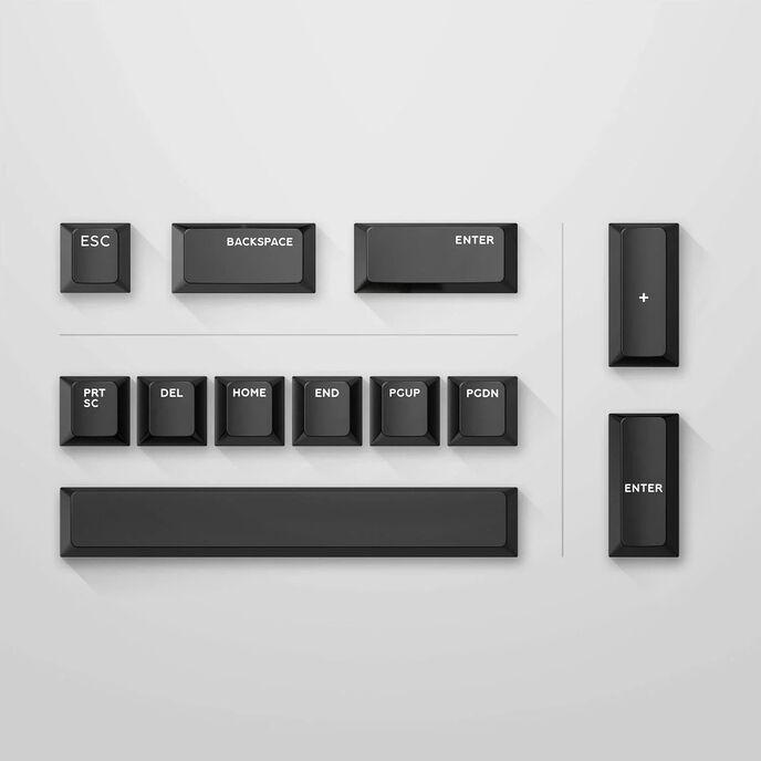 Produktbild Iqunix F97 Dark Side Wireless Gaming Tastatur, RGB - MX-Red-Switches (DE, Kabellos)