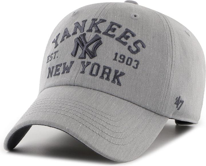 Produktbild 47 Brand Clean Up Cap - MAULDREN New York Yankees grau