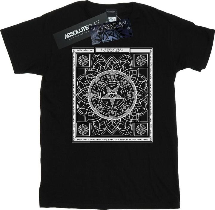 Supernatural Pentagram Pattern TShirt (S)