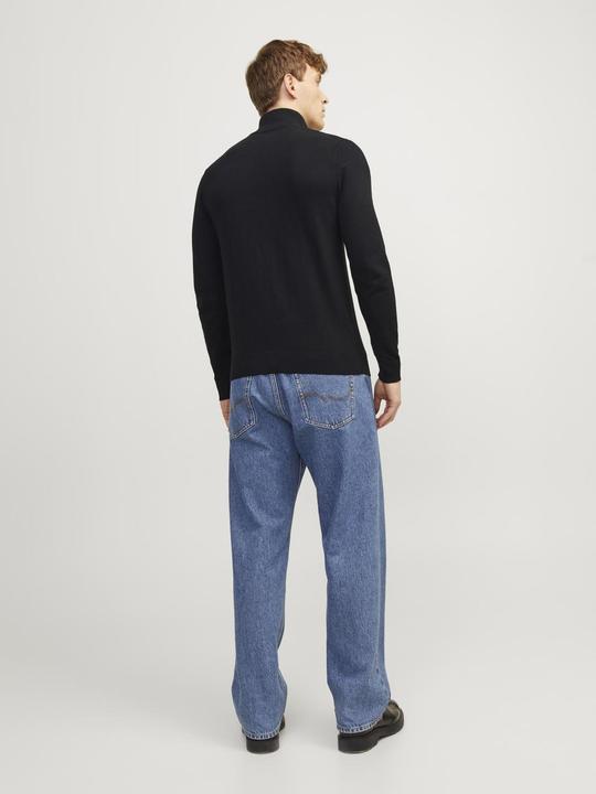 Immagine prodotto Jack & Jones Maglione a maglia con mezza zip (XS)
