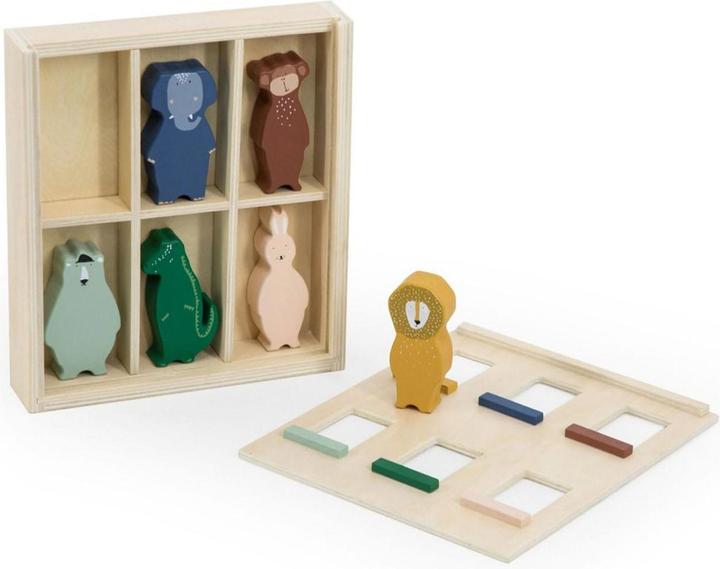 Actual product image Trixie Wood flat with animals