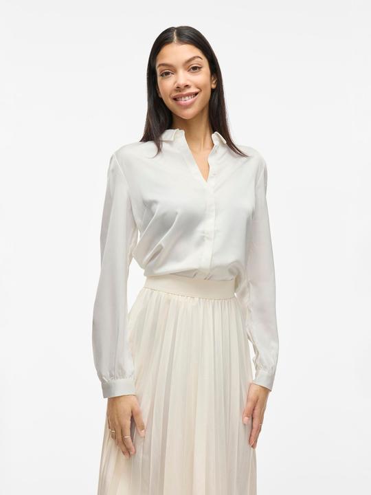 Actual product image Vila Long Sleeve Satin Top (44)