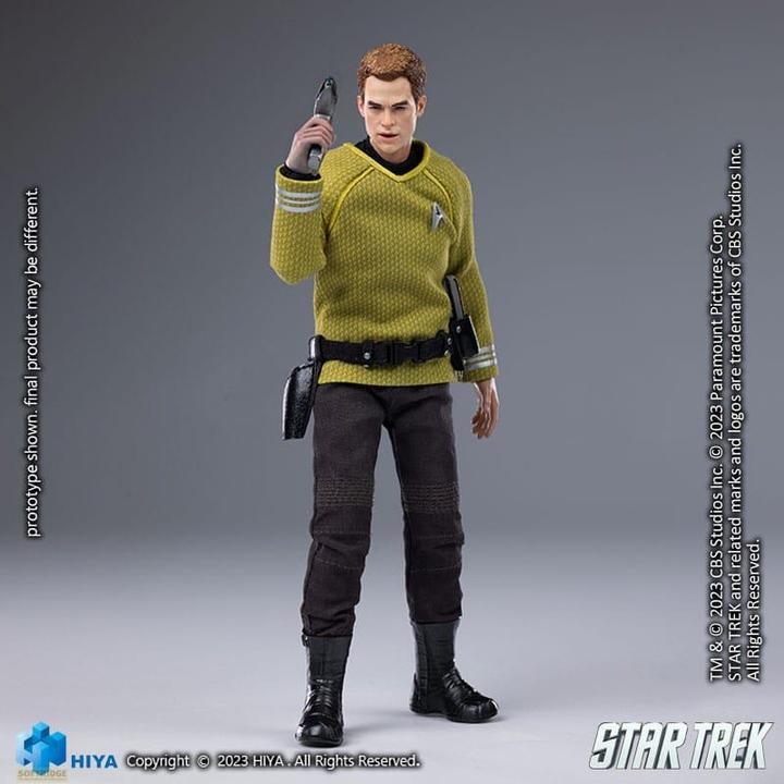 Hiya Toys Star Trek Exquisite Super Series Actionfigur 1/12 Kirk 16 cm