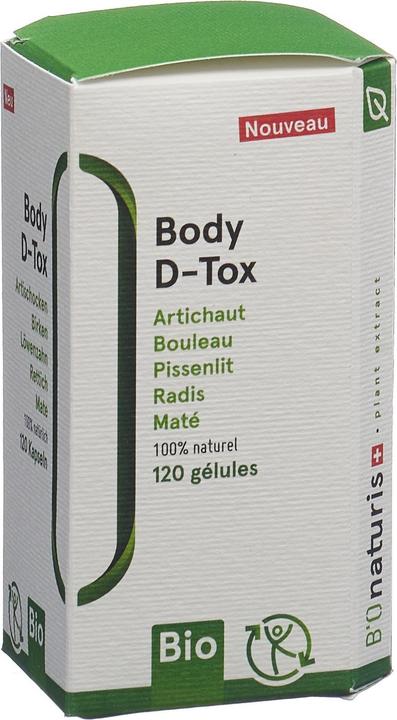 Produktbild B'Onaturis Body D-Tox Bio Kaps (120 Stück, Kapseln, 80 g)