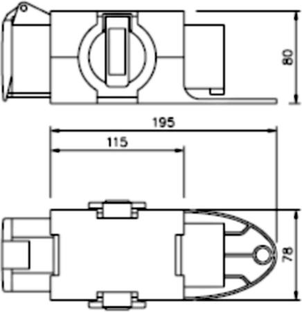 Produktbild PCE CEE Stromverteiler (CEE, CEE 7/3)