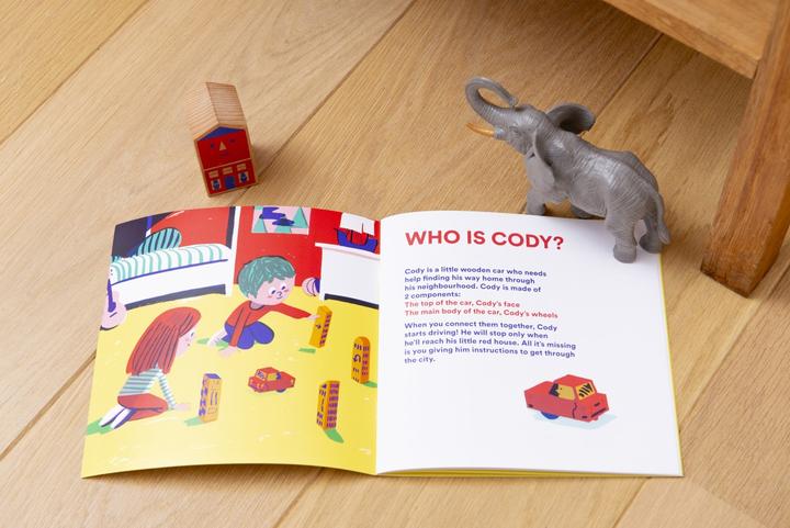 Actual product image Sunred Educational toy Cody Block