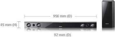 Image du produit Samsung HW-C450 (300 W, Canal 2.1)
