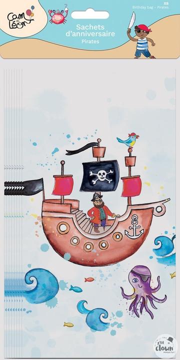Produktbild P'tit Clown Mitgebsel Tüten Piraten